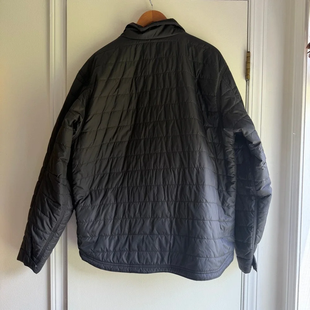 Carhartt Rain Defender Relaxed Fit Insulated Jacket Black 102208-001 Mens L